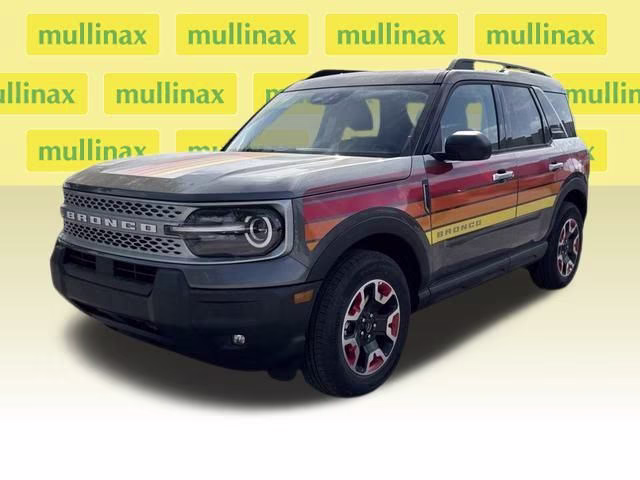 2025 Carbonized Gray Metallic Ford Bronco Sport Free Wheeling 4X4 SUV