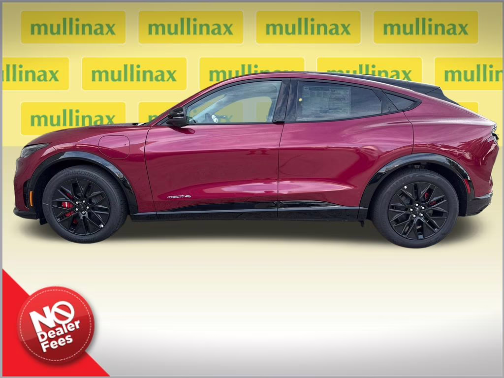 2025 Molten Magenta Metallic Tinted Clearcoat Ford Mustang Mach-E Premium AWD SUV