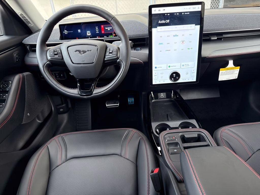 2025 Molten Magenta Metallic Tinted Clearcoat Ford Mustang Mach-E Premium AWD SUV