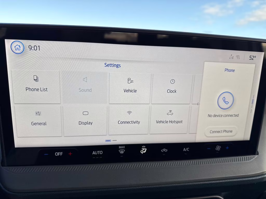 2026 Space White Metallic Ford Maverick XL AWD Truck