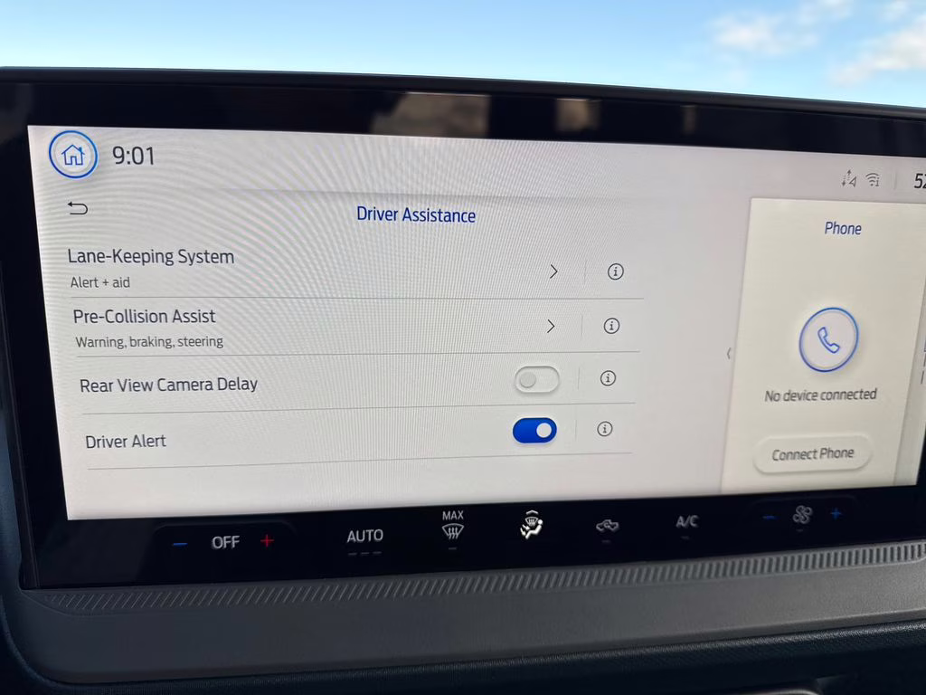 2026 Space White Metallic Ford Maverick XL AWD Truck