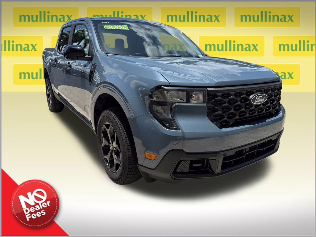 2025 Azure Gray Metallic Ford Maverick XLT AWD Truck