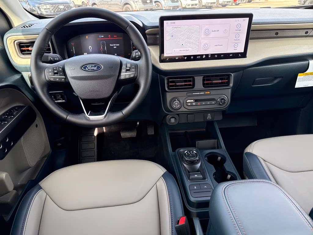 2026 Space White Metallic Ford Maverick Lariat AWD Truck