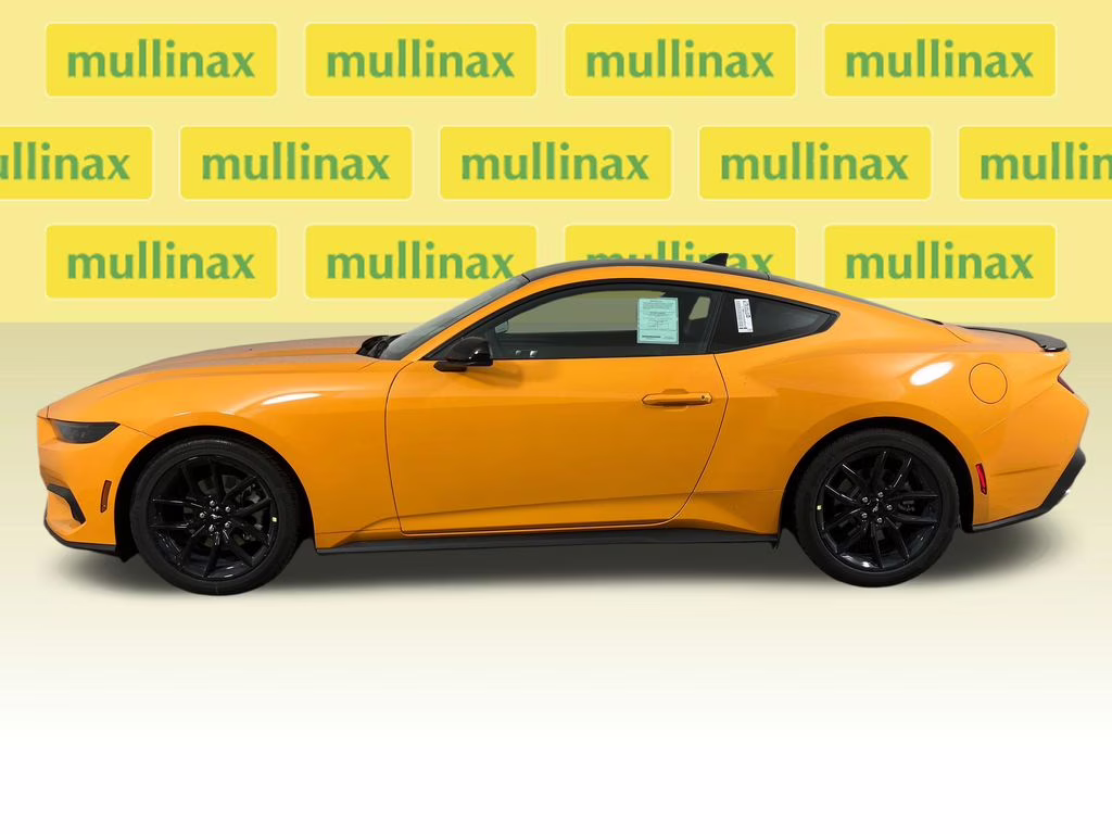 2026 Orange Ford Mustang EcoBoost RWD Coupe