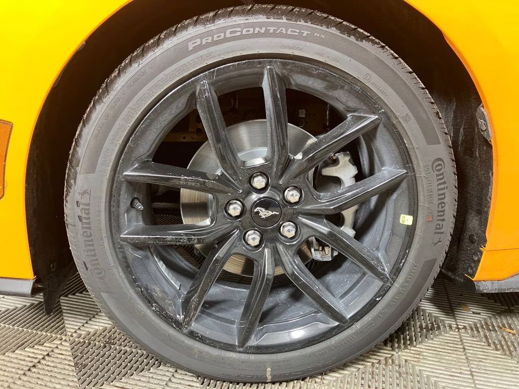 2026 Orange Ford Mustang EcoBoost RWD Coupe