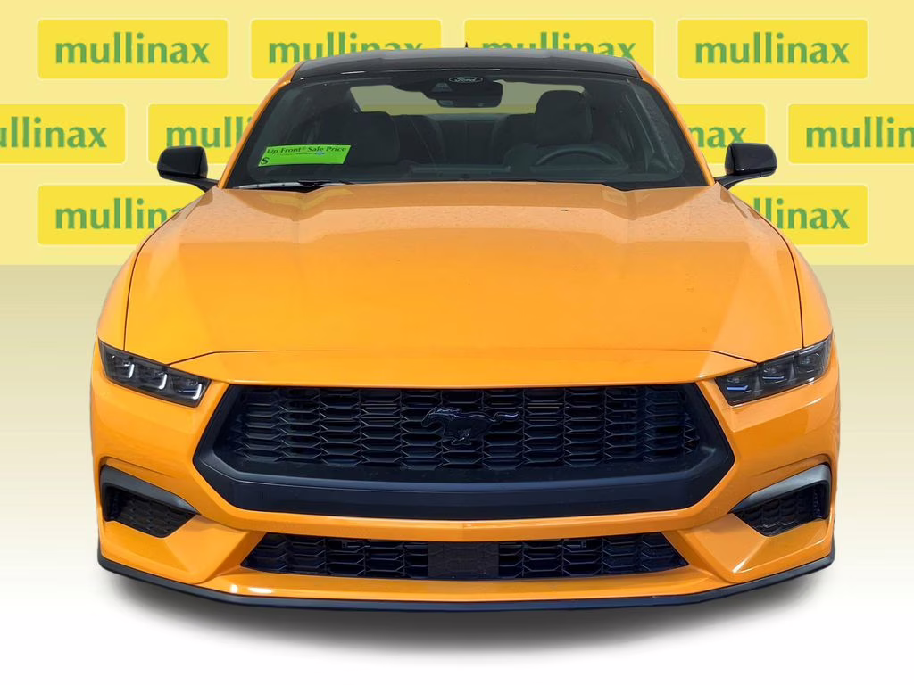 2026 Orange Ford Mustang EcoBoost RWD Coupe