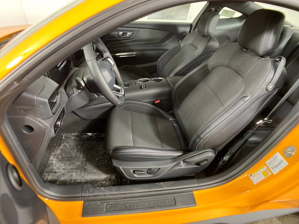 2026 Orange Ford Mustang EcoBoost RWD Coupe