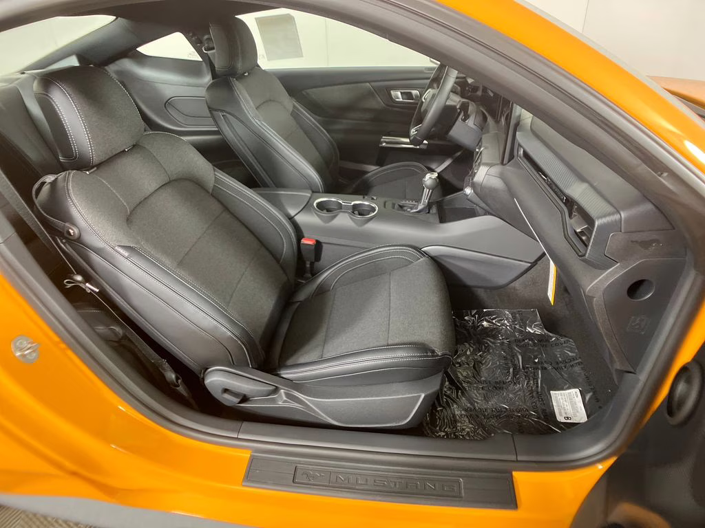 2026 Orange Ford Mustang EcoBoost RWD Coupe