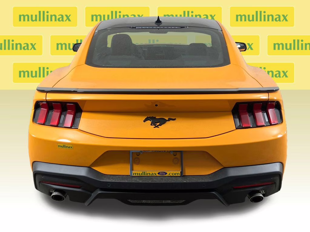 2026 Orange Ford Mustang EcoBoost RWD Coupe