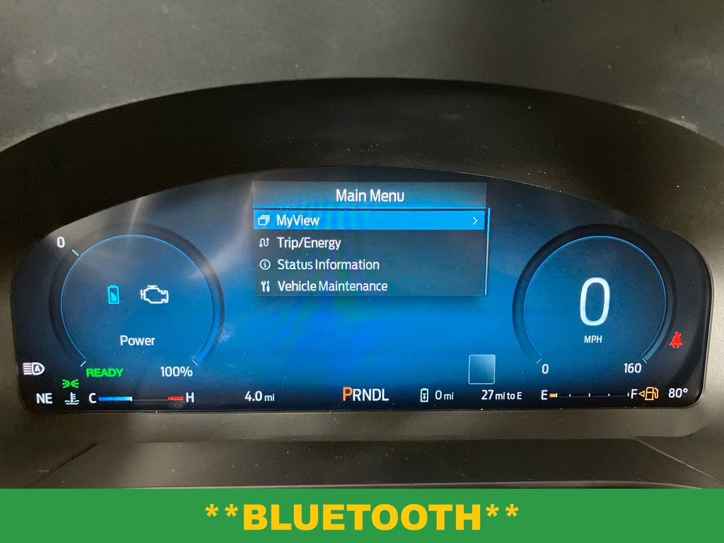 2026 Star White Metallic Tri-Coat Ford Escape Plug-In Hybrid Base FWD SUV