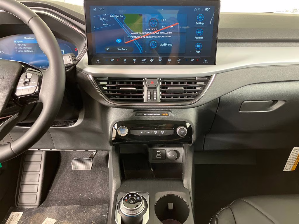 2026 Star White Metallic Tri-Coat Ford Escape Plug-In Hybrid Base FWD SUV