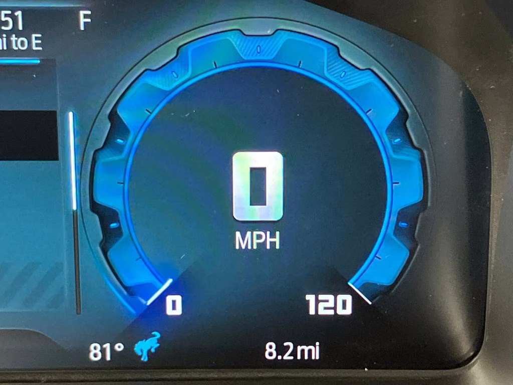 2025 Ruby Red Metallic Tinted Clearcoat Ford Bronco Base 4X4 SUV