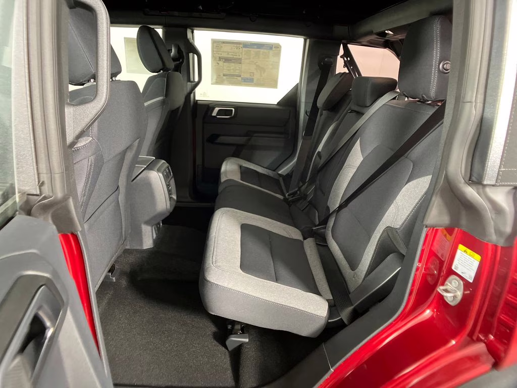 2025 Ruby Red Metallic Tinted Clearcoat Ford Bronco Base 4X4 SUV