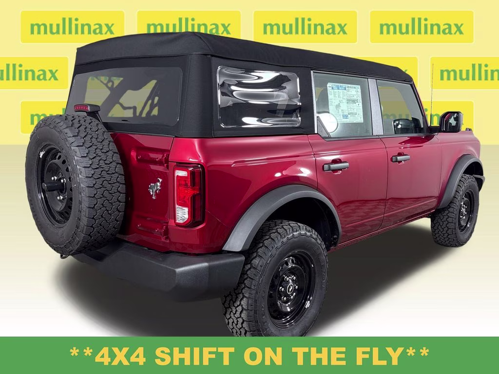 2025 Ruby Red Metallic Tinted Clearcoat Ford Bronco Base 4X4 SUV