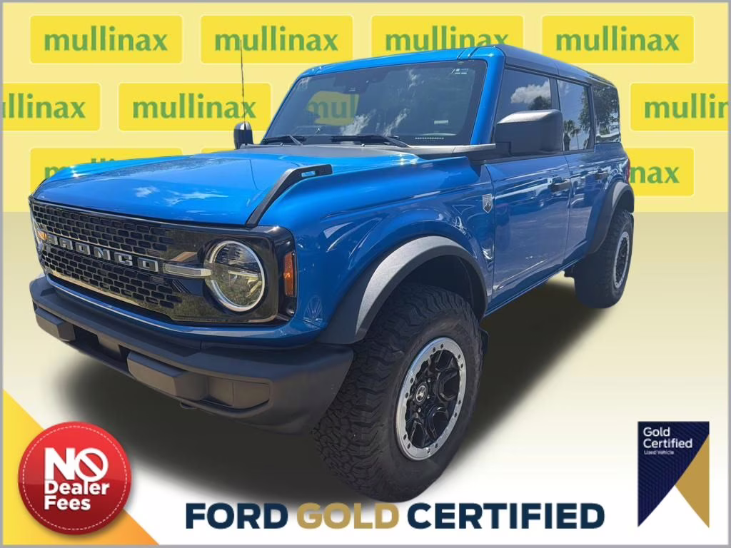2025 Blue Metallic Ford Bronco Big Bend 4X4 SUV