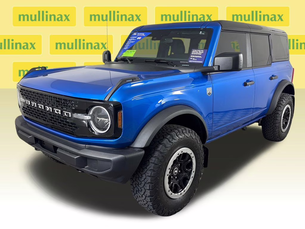 2025 Blue Metallic Ford Bronco Big Bend 4X4 SUV