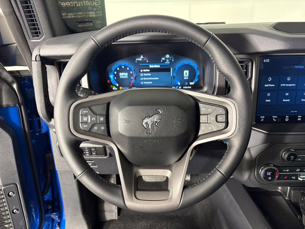 2025 Blue Metallic Ford Bronco Big Bend 4X4 SUV