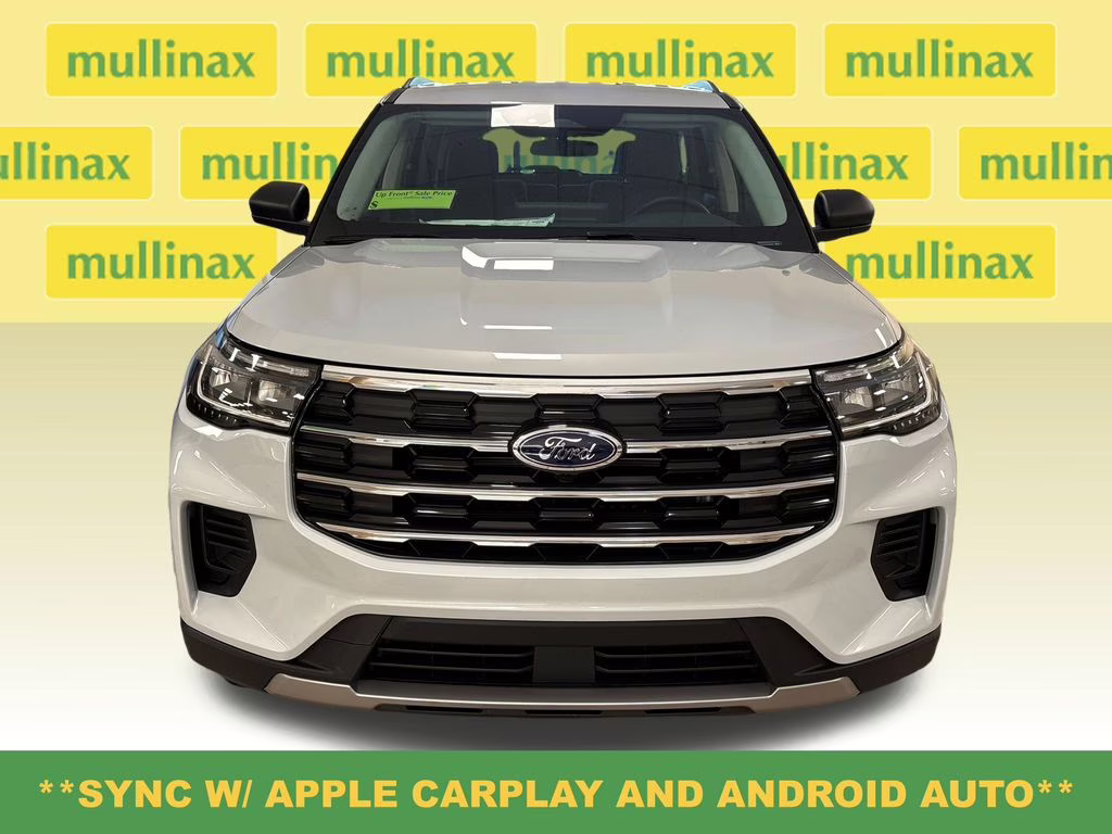 2026 Space White Metallic Ford Explorer Active RWD SUV
