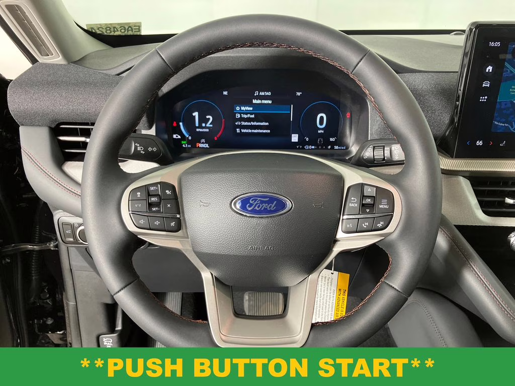 2026 Agate Black Metallic Ford Explorer Active RWD SUV