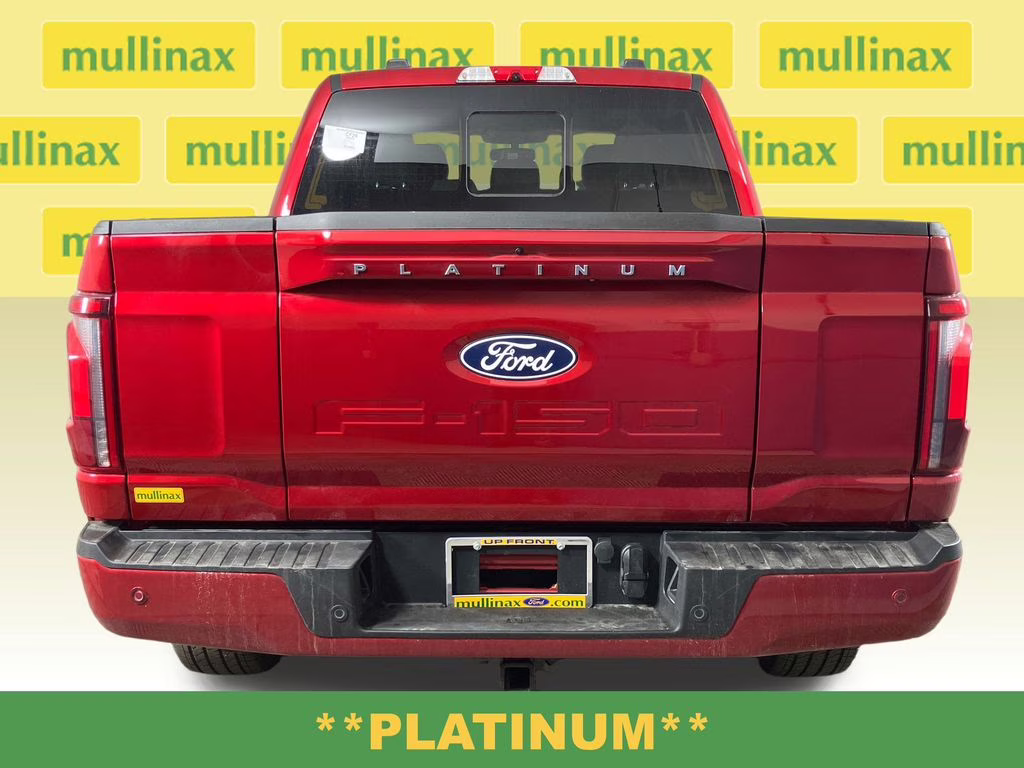 2025 Rapid Red Metallic Tinted Clearcoat Ford F-150 Platinum 4X4 Truck