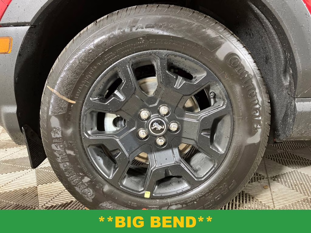 2025 Ruby Red Metallic Tinted Clearcoat Ford Bronco Sport Big Bend 4X4 SUV