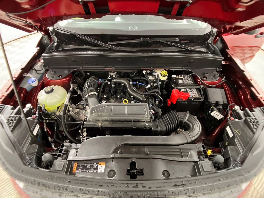 2025 Ruby Red Metallic Tinted Clearcoat Ford Bronco Sport Big Bend 4X4 SUV