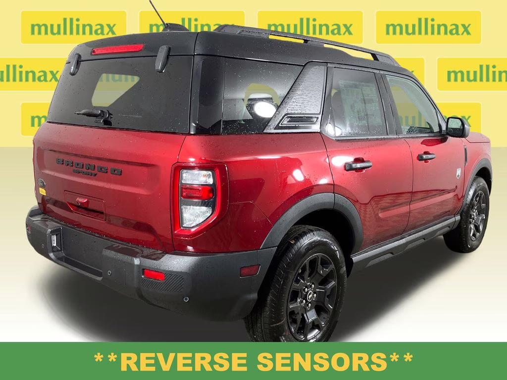 2025 Ruby Red Metallic Tinted Clearcoat Ford Bronco Sport Big Bend 4X4 SUV
