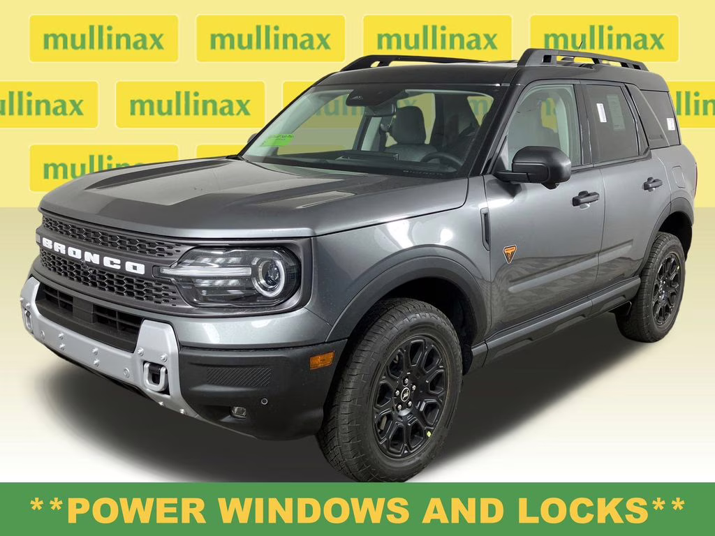 2025 Carbonized Gray Metallic Ford Bronco Sport Badlands 4X4 SUV