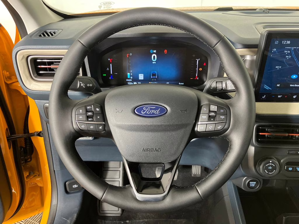 2026 Orange Fury Metallic Tri-Coat Ford Maverick Lariat AWD Truck