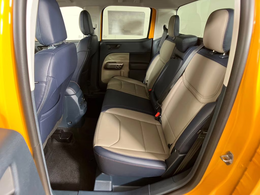 2026 Orange Fury Metallic Tri-Coat Ford Maverick Lariat AWD Truck