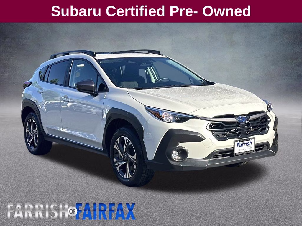 2026 Crystal White Pearl Subaru Crosstrek Premium AWD SUV