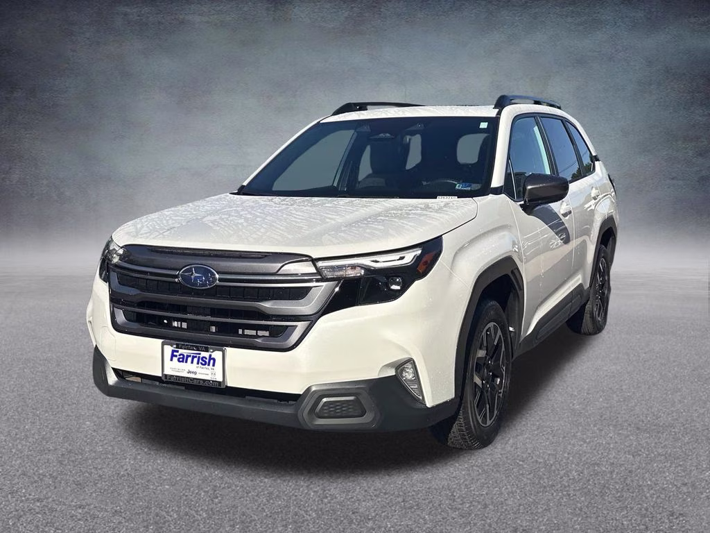 2026 Crystal White Pearl Subaru Forester Premium AWD SUV