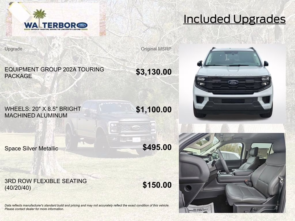 2026 Space Silver Metallic Ford Expedition Active RWD SUV