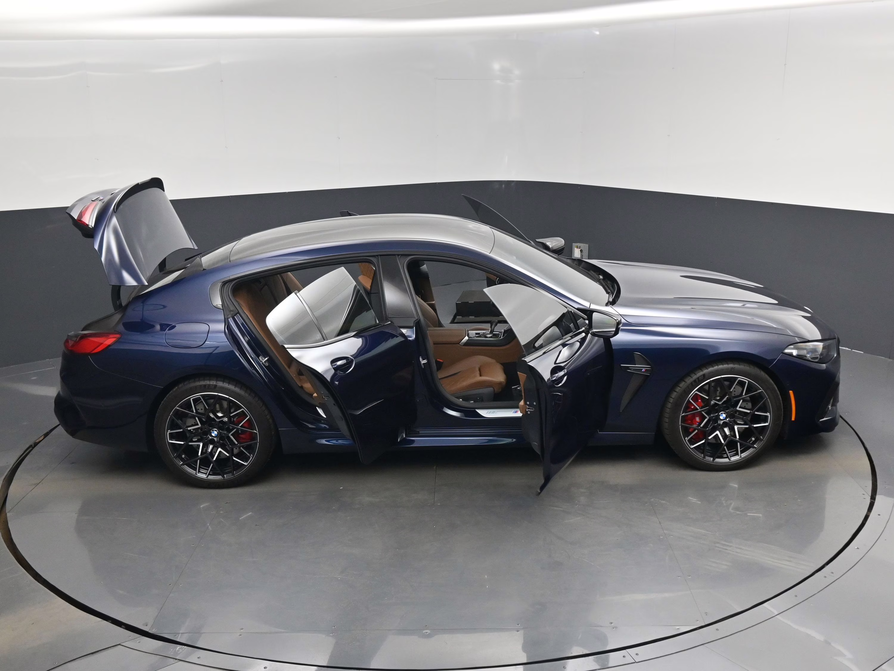 2025 Tanzanite Blue II Metallic BMW M8 Competition AWD Sedan