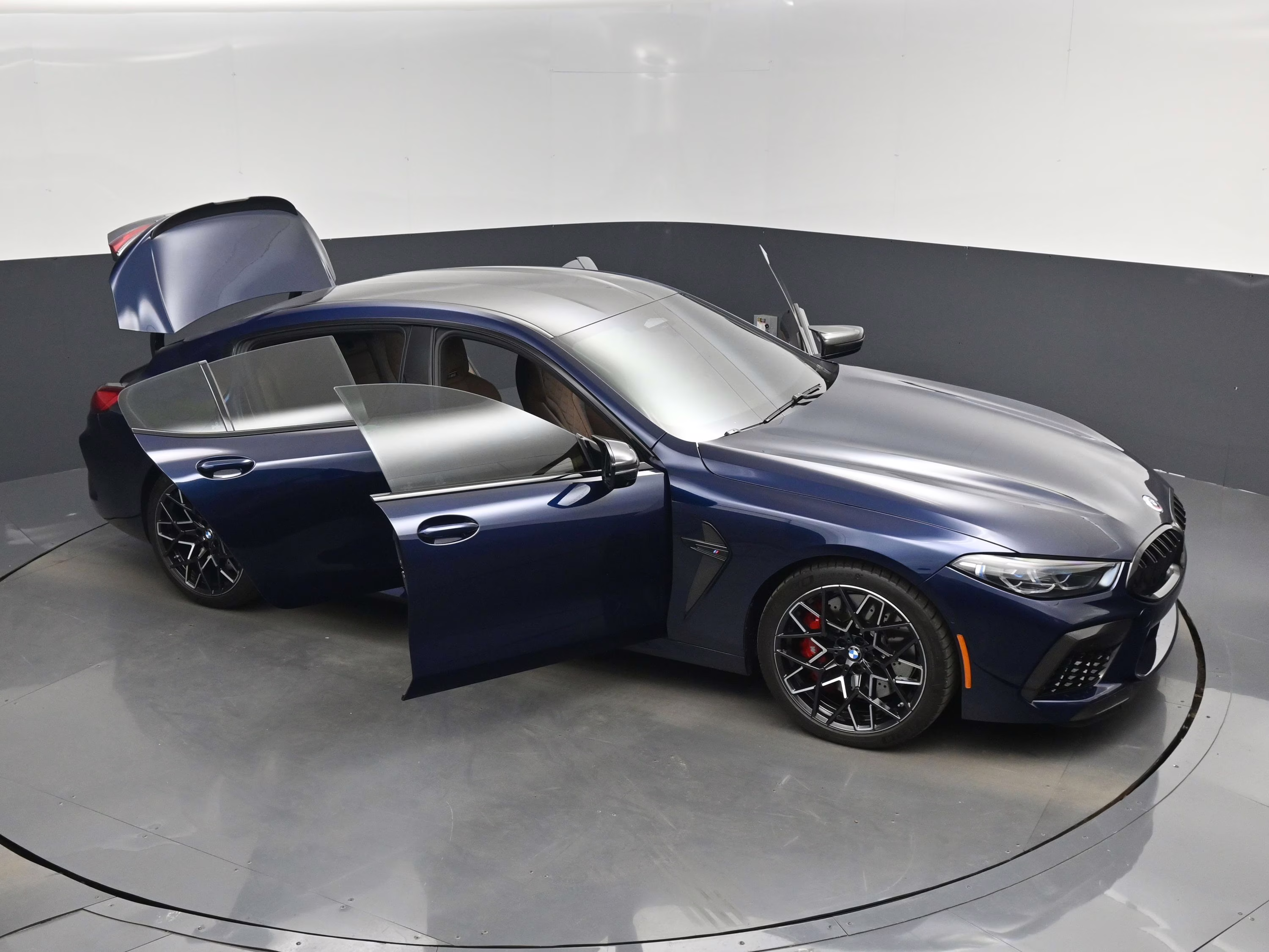 2025 Tanzanite Blue II Metallic BMW M8 Competition AWD Sedan