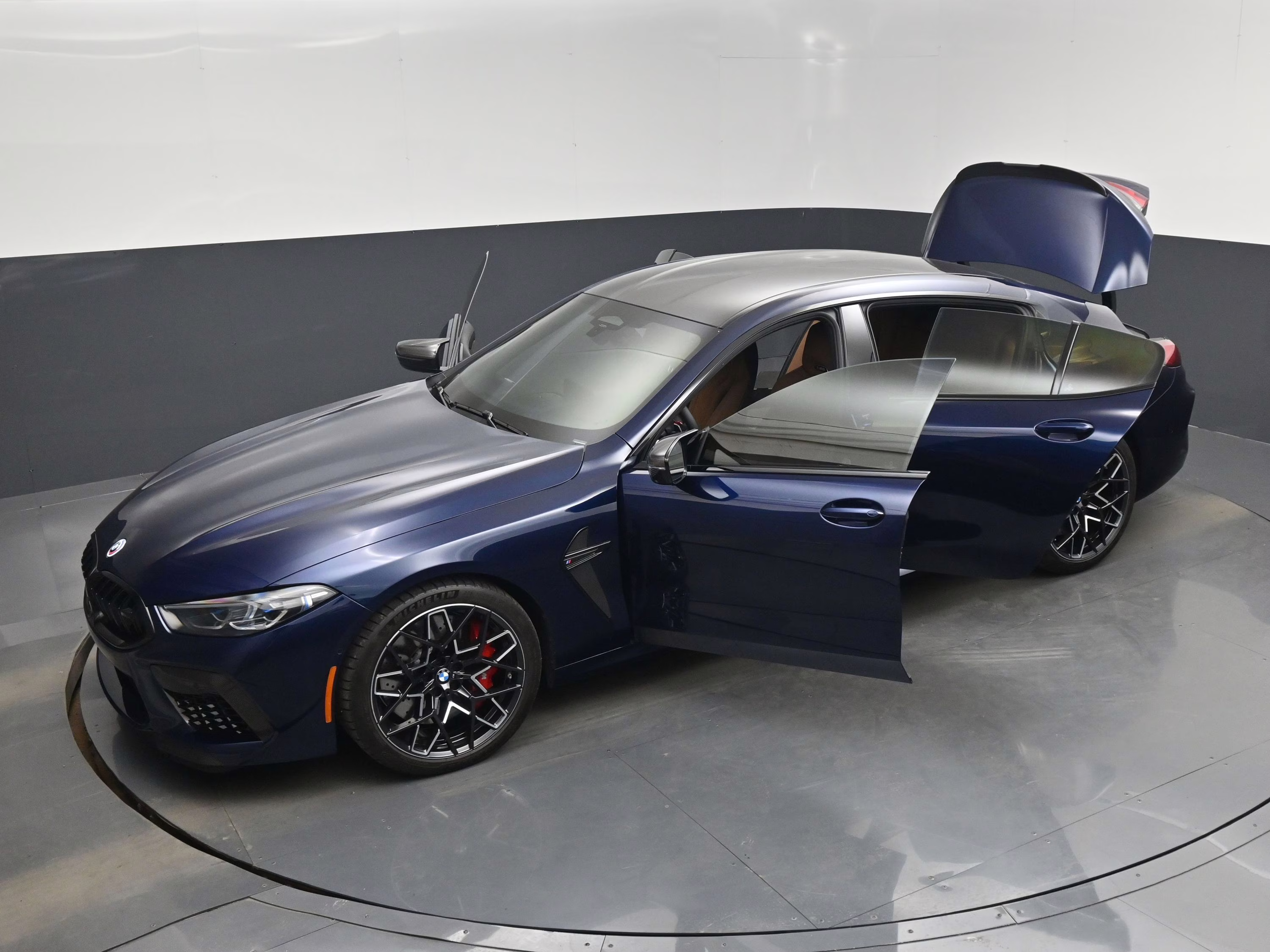 2025 Tanzanite Blue II Metallic BMW M8 Competition AWD Sedan