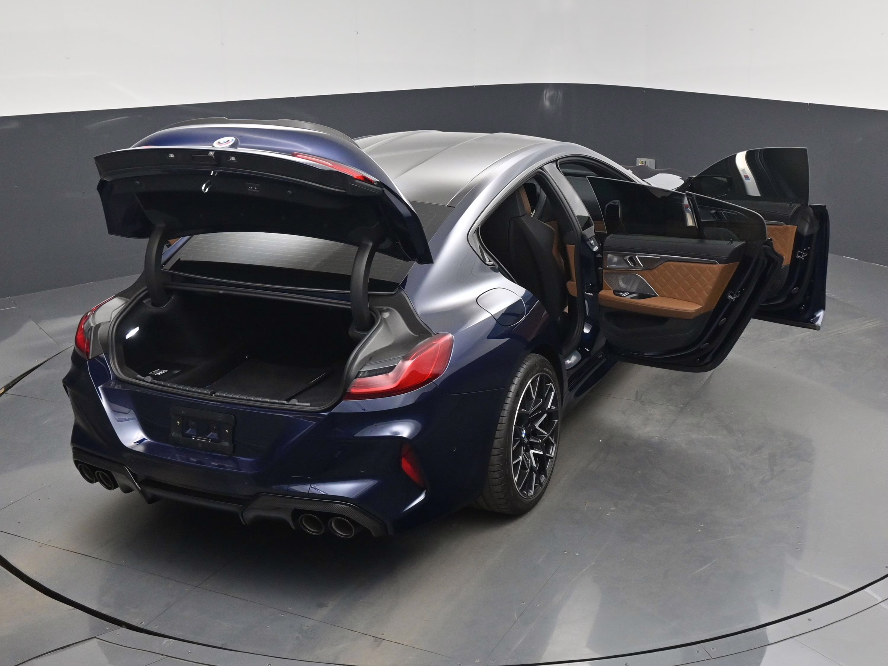 2025 Tanzanite Blue II Metallic BMW M8 Competition AWD Sedan