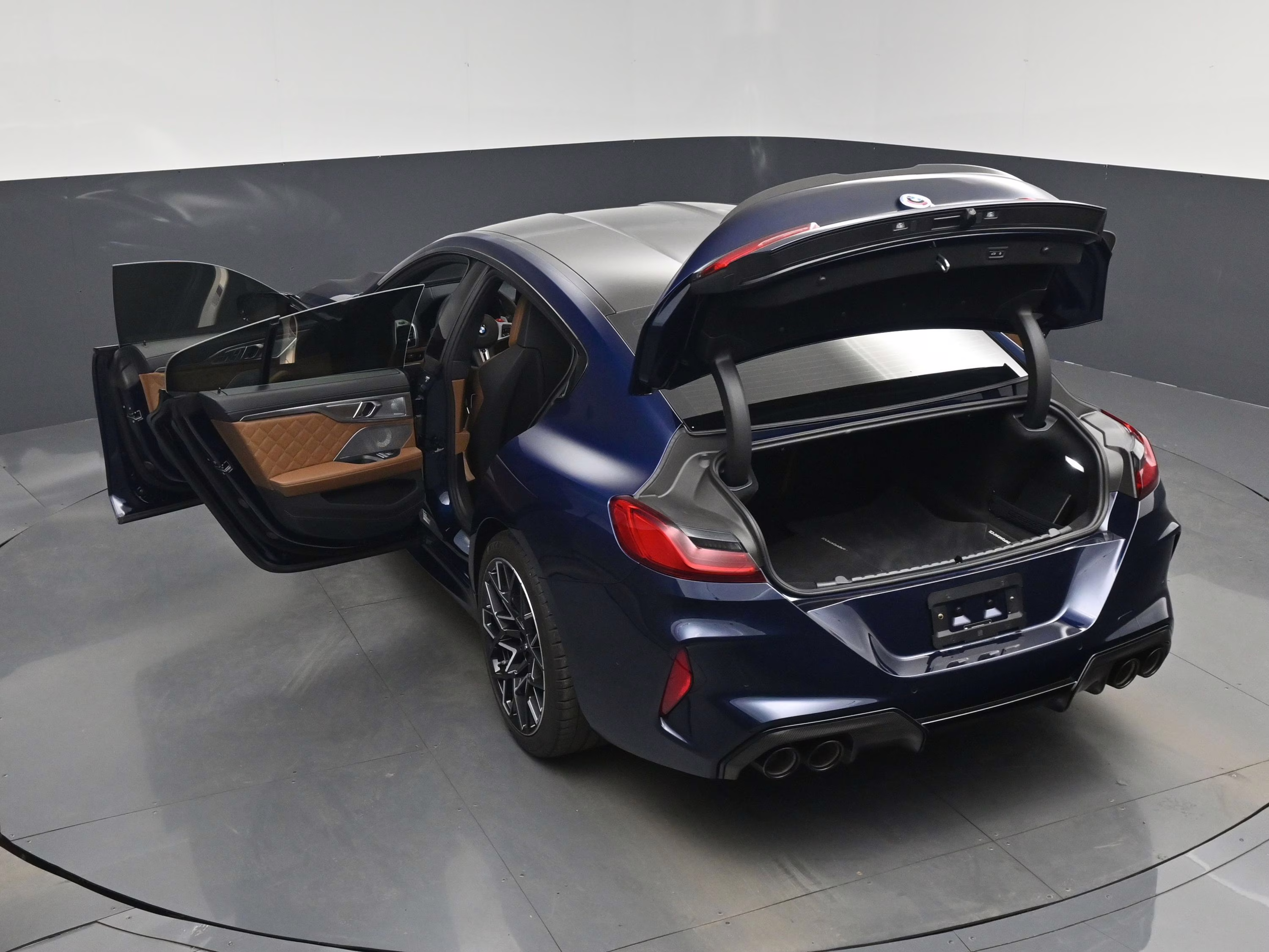 2025 Tanzanite Blue II Metallic BMW M8 Competition AWD Sedan