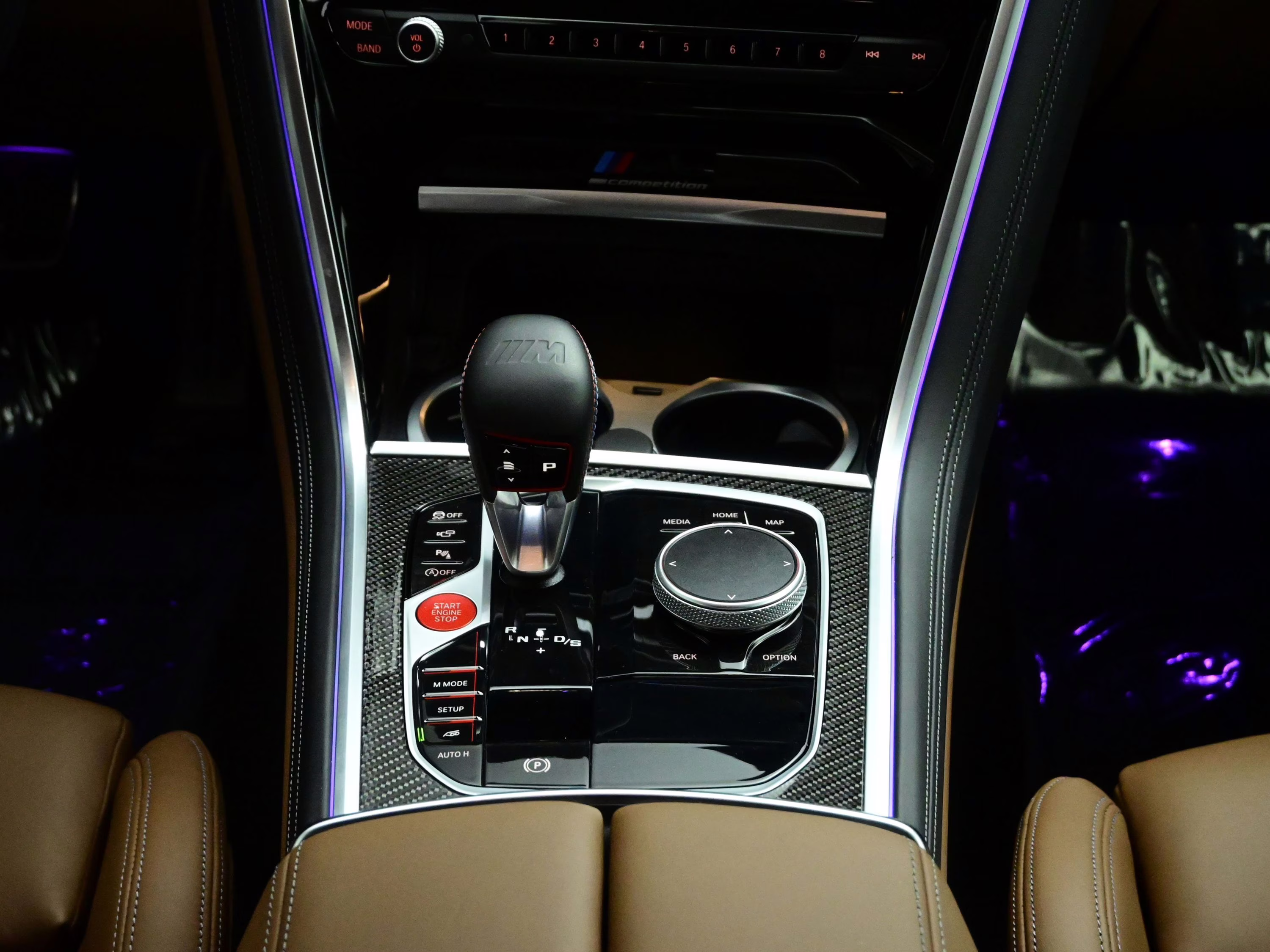 2025 Tanzanite Blue II Metallic BMW M8 Competition AWD Sedan