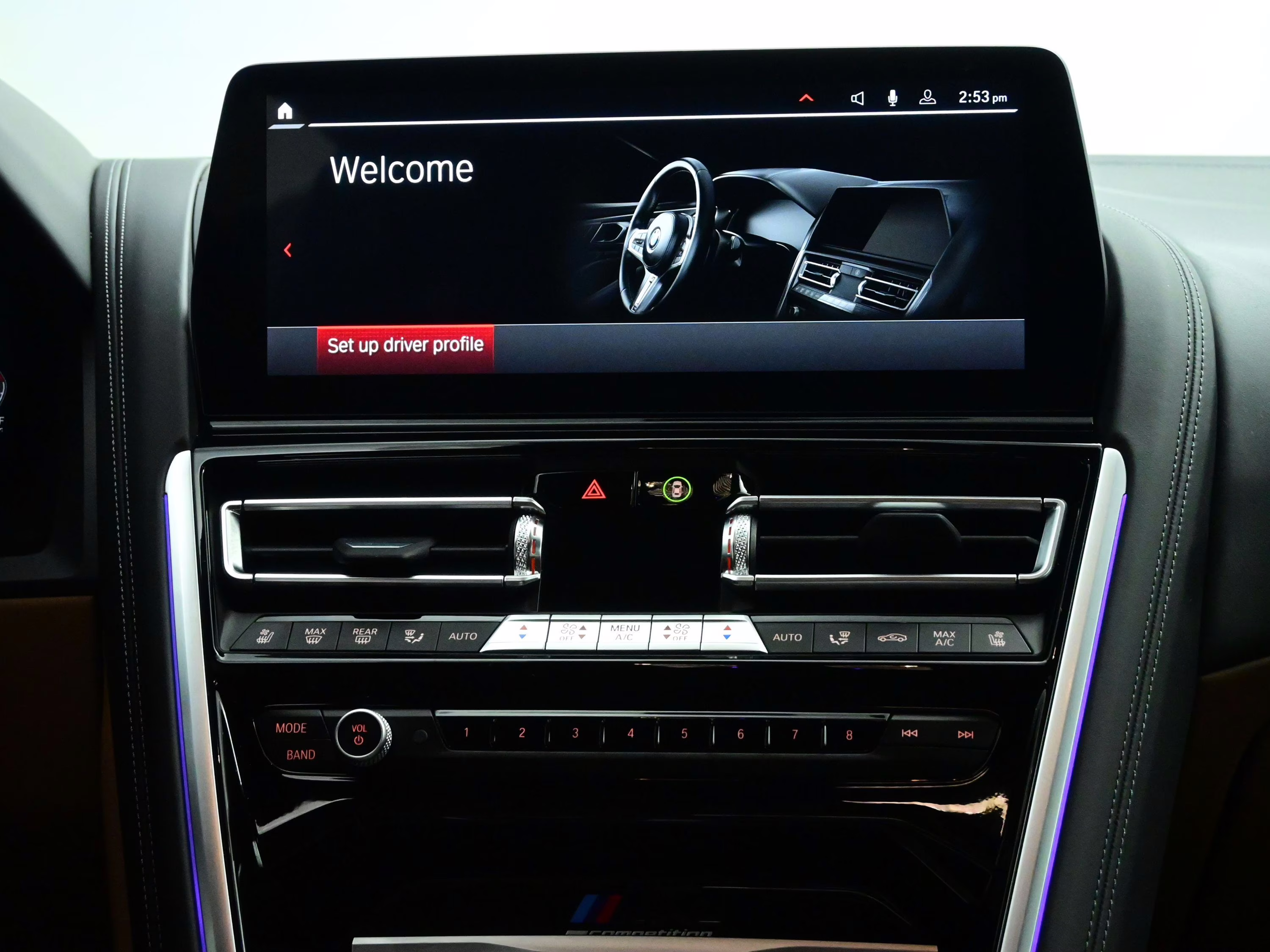 2025 Tanzanite Blue II Metallic BMW M8 Competition AWD Sedan