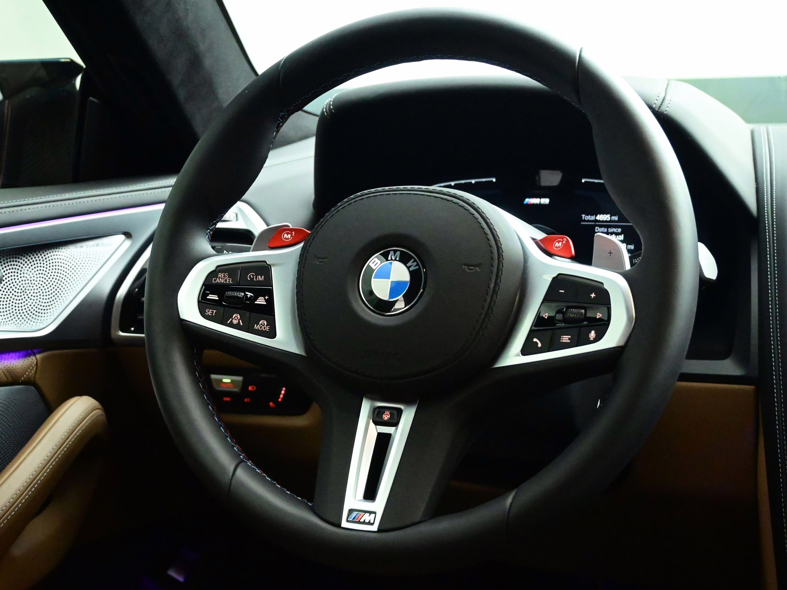 2025 Tanzanite Blue II Metallic BMW M8 Competition AWD Sedan