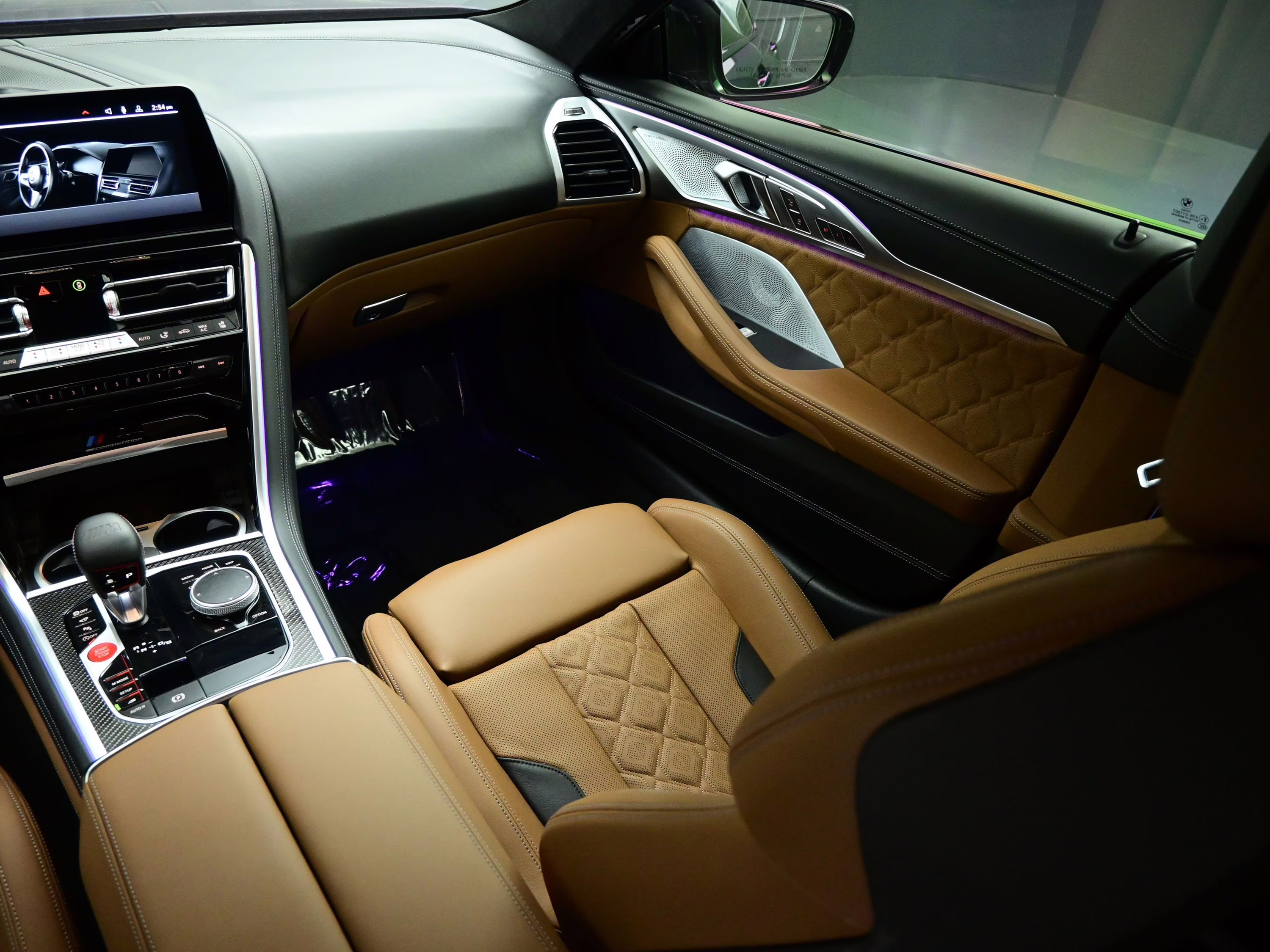 2025 Tanzanite Blue II Metallic BMW M8 Competition AWD Sedan