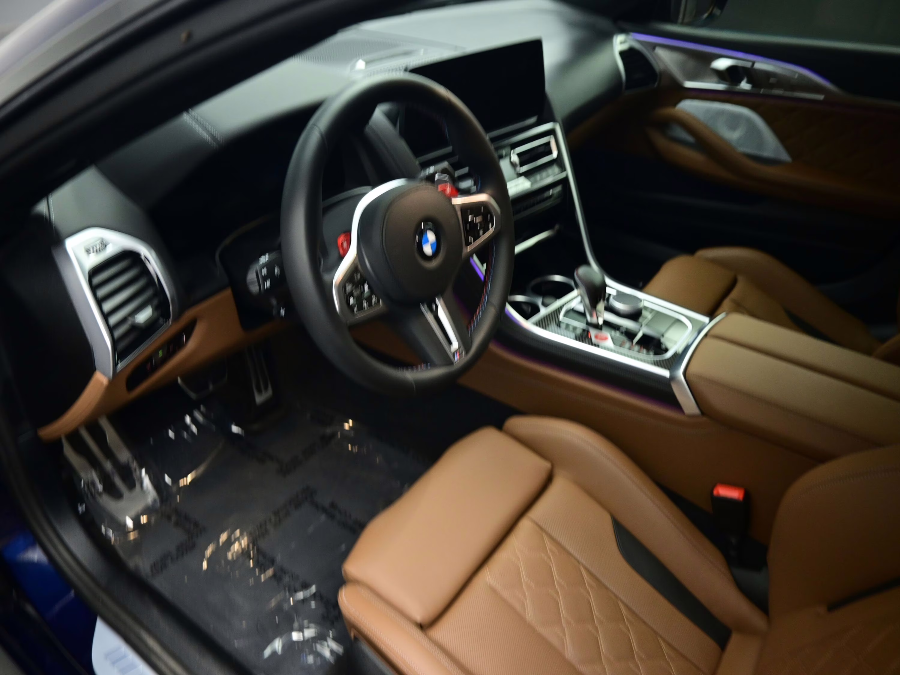 2025 Tanzanite Blue II Metallic BMW M8 Competition AWD Sedan