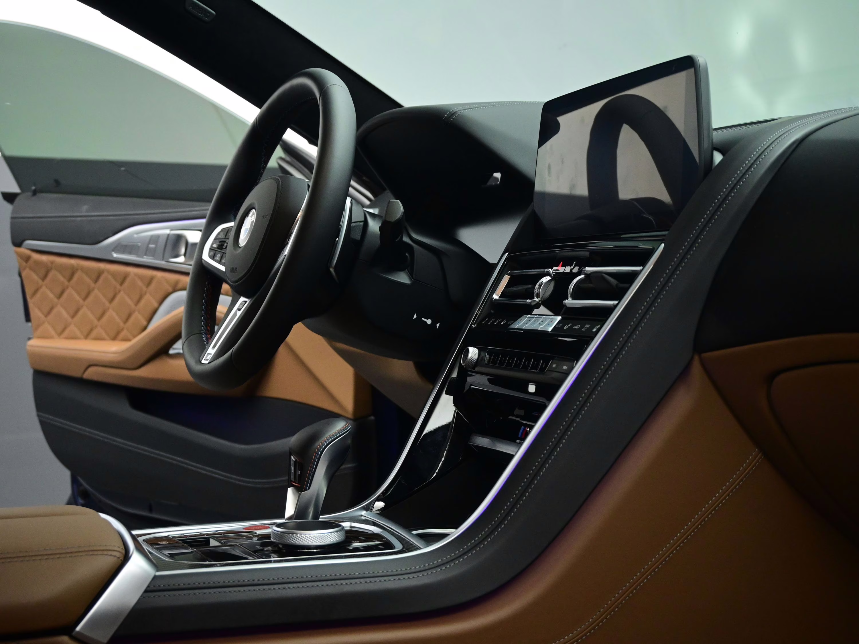 2025 Tanzanite Blue II Metallic BMW M8 Competition AWD Sedan