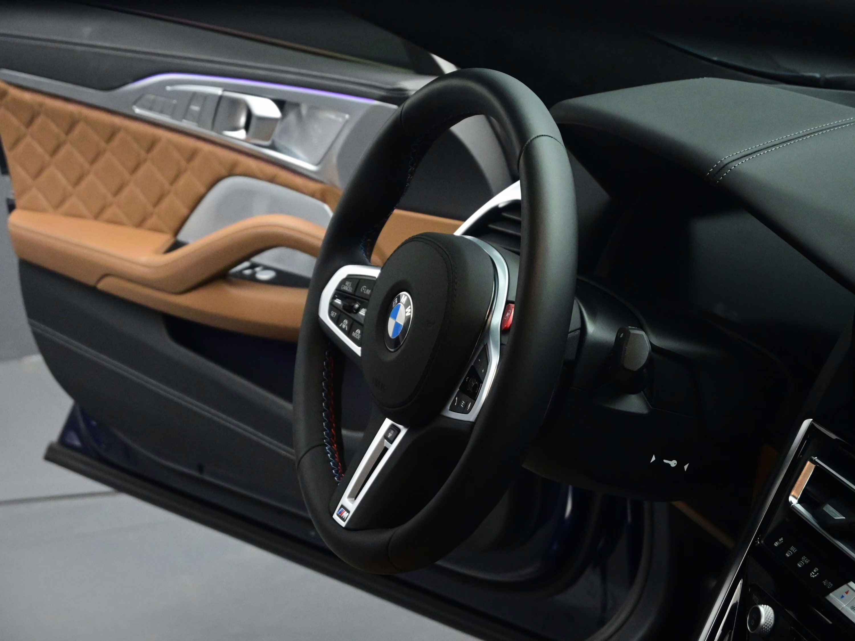 2025 Tanzanite Blue II Metallic BMW M8 Competition AWD Sedan