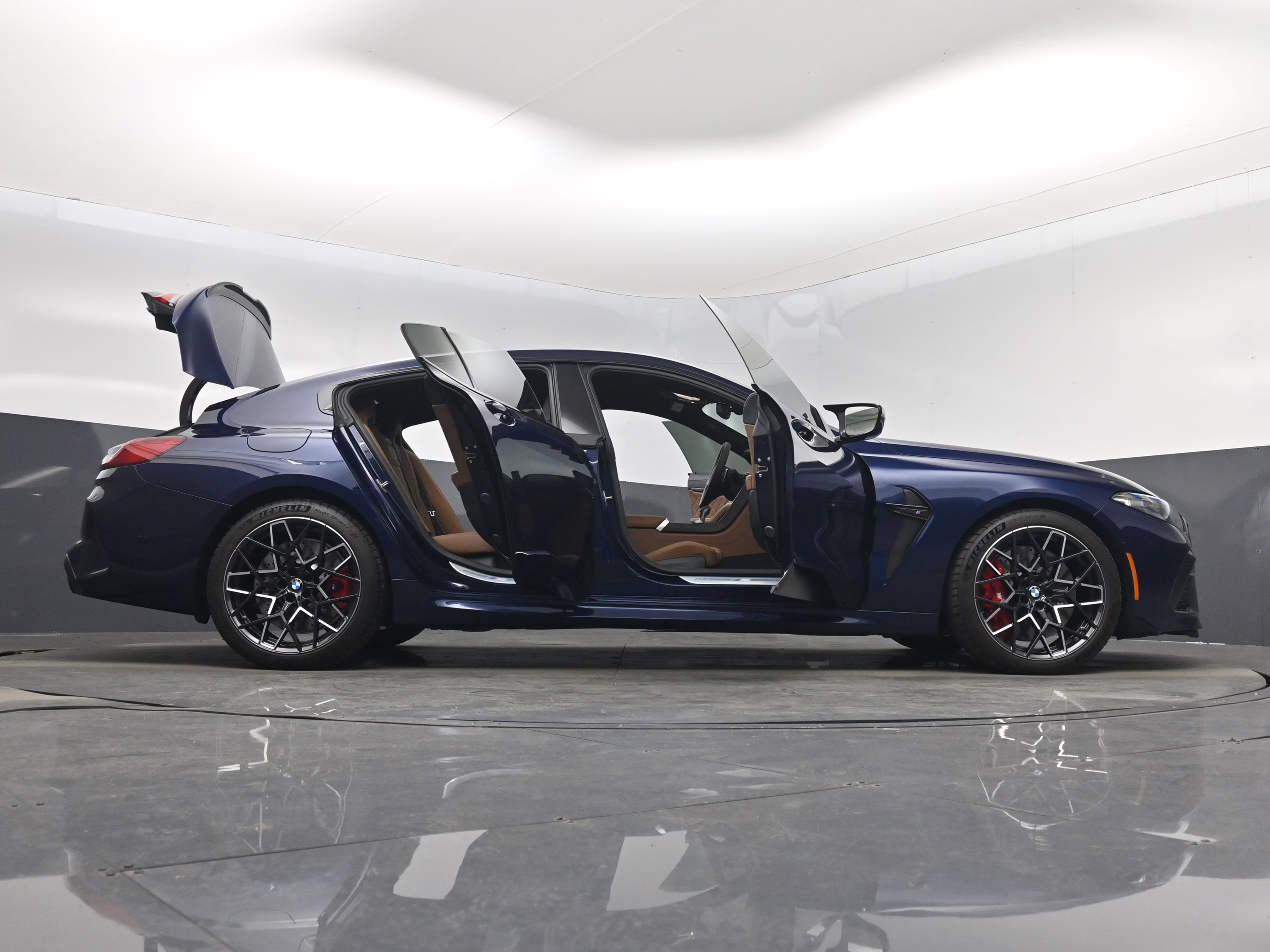 2025 Tanzanite Blue II Metallic BMW M8 Competition AWD Sedan