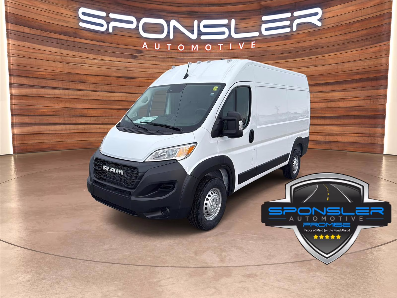 2026 Bright White Clearcoat Ram Promaster 2500 Tradesman FWD Van