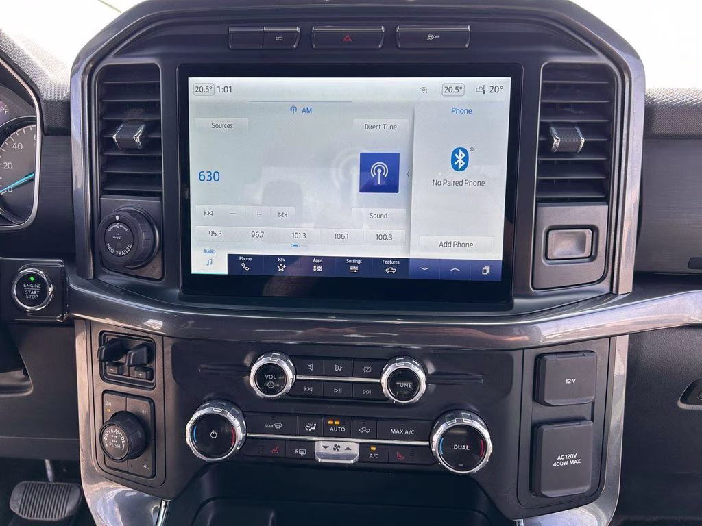 2022 White Ford F-150 XLT 4X4 Truck
