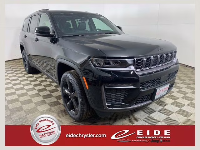 2026 Diamond Black Crystal Pearlcoat Jeep Grand Cherokee L Limited 4X4 SUV
