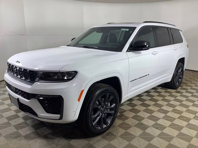 2026 Bright White Clearcoat Jeep Grand Cherokee L Limited Reserve 4X4 SUV